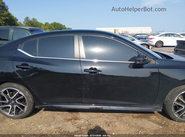 3N1AB8DV0SY293414 2025 NISSAN SENTRA Black Սալոնի հետևի տեսք