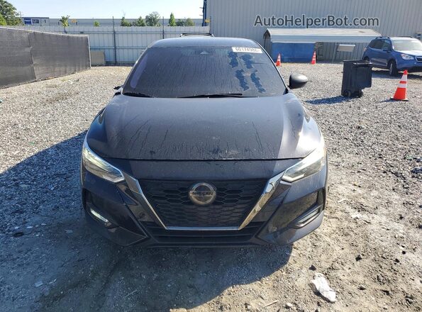 3N1AB8DV1LY289924 2020 NISSAN SENTRA Black Դիմացի տեսք