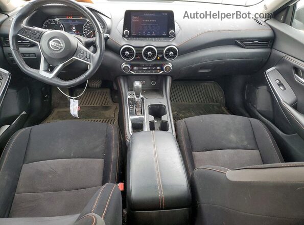 3N1AB8DV1MY212164 2021 NISSAN SENTRA White Vista del salpicadero