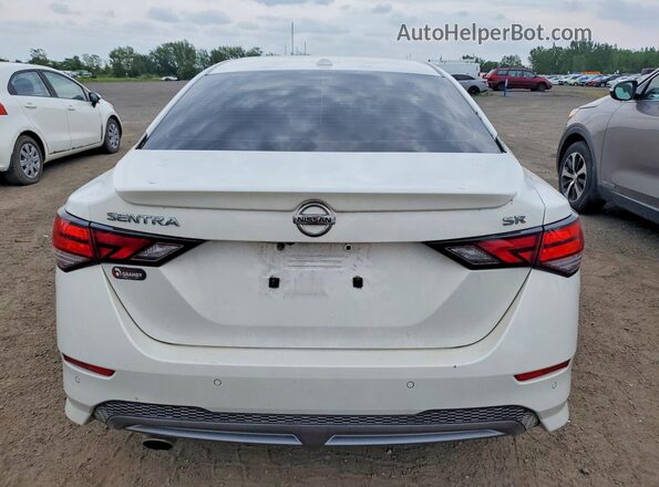 3N1AB8DV1MY212164 2021 NISSAN SENTRA White Vista trasera