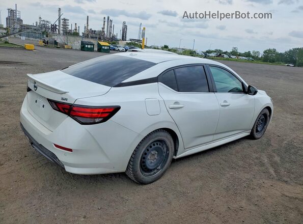 3N1AB8DV1MY212164 2021 NISSAN SENTRA White Trasero derecho