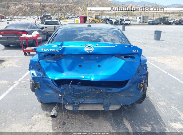 3N1AB8DV1MY216943 2021 NISSAN SENTRA Blue Front view