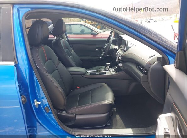 3N1AB8DV1MY216943 2021 NISSAN SENTRA Blue Front interior view