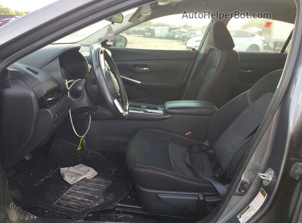 3N1AB8DV1MY267911 2021 NISSAN SENTRA Gray Вид салону спереду