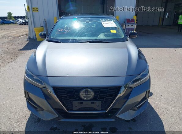 3N1AB8DV1NY242539 2022 NISSAN SENTRA Gray Instrument cluster view