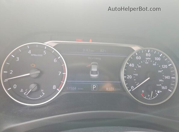 3N1AB8DV1PY226263 2023 NISSAN SENTRA White Вид щитка приладів