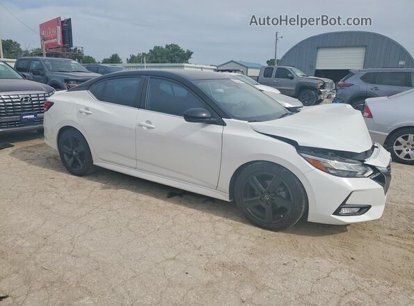3N1AB8DV1PY226263 2023 NISSAN SENTRA White Передня права чверть