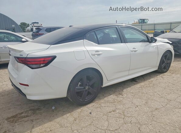 3N1AB8DV1PY226263 2023 NISSAN SENTRA White Задня права чверть