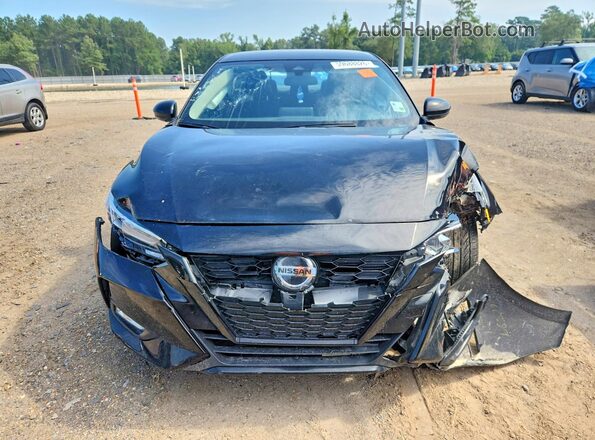 3N1AB8DV1PY229440 2023 NISSAN SENTRA Black Դիմացի տեսք