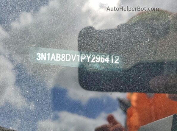 3N1AB8DV1PY296412 2023 NISSAN SENTRA Black ძრავის განყოფილების ხედი