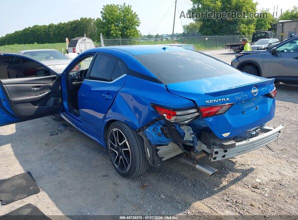 3N1AB8DV1RY274896 2024 NISSAN SENTRA Blue Vista frontal