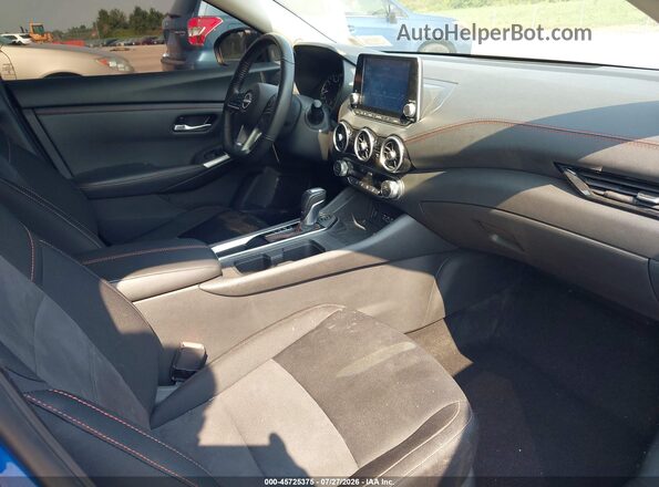 3N1AB8DV1RY274896 2024 NISSAN SENTRA Blue Vista interior delantera