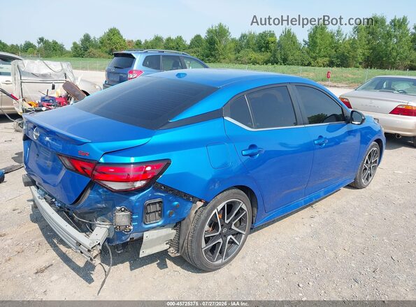 3N1AB8DV1RY274896 2024 NISSAN SENTRA Blue Trasero derecho