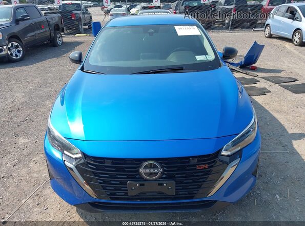 3N1AB8DV1RY274896 2024 NISSAN SENTRA Blue Vista interior trasera