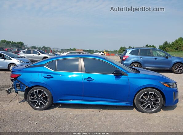 3N1AB8DV1RY274896 2024 NISSAN SENTRA Blue Vista interior de 360 grados