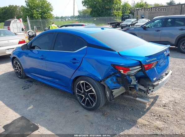 3N1AB8DV1RY274896 2024 NISSAN SENTRA Blue Trasero izquierdo