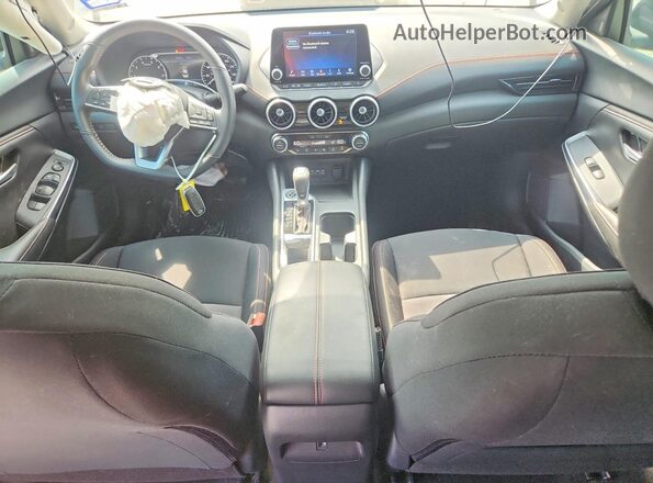 3N1AB8DV1RY335518 2024 NISSAN SENTRA Charcoal Առջևի վահանակի տեսք