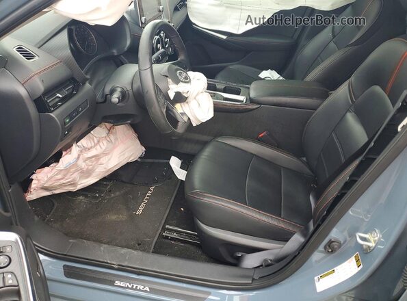 3N1AB8DV1RY390812 2024 NISSAN SENTRA Turquoise Սալոնի դիմացի տեսք