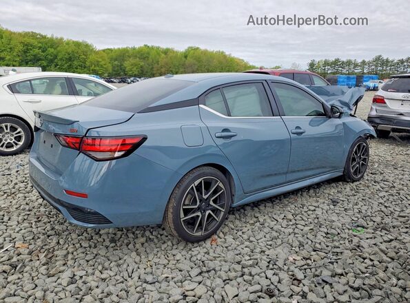 3N1AB8DV1RY390812 2024 NISSAN SENTRA Turquoise Հետևի աջ
