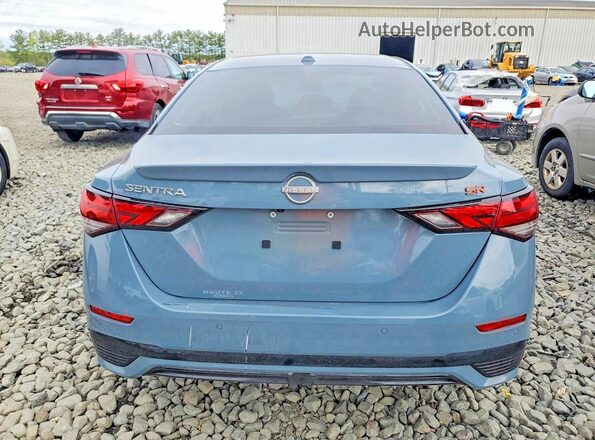 3N1AB8DV1RY390812 2024 NISSAN SENTRA Turquoise Հետևի տեսք