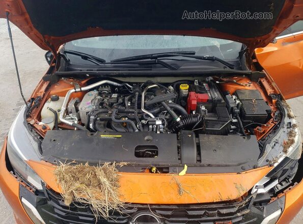 3N1AB8DV1SY226093 2025 NISSAN SENTRA Orange Vista interior trasera