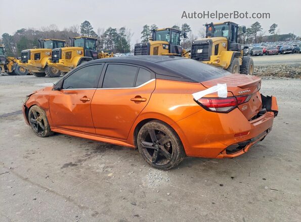 3N1AB8DV1SY226093 2025 NISSAN SENTRA Orange Trasero izquierdo
