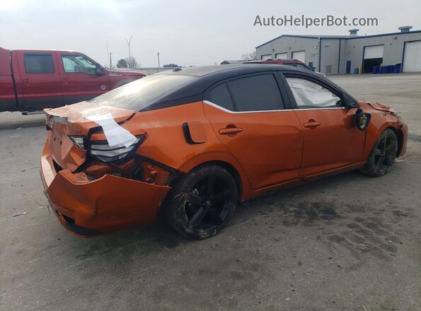 3N1AB8DV1SY226093 2025 NISSAN SENTRA Orange Trasero derecho