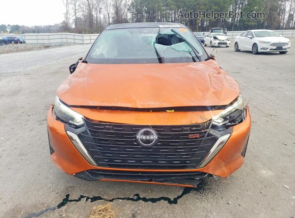 3N1AB8DV1SY226093 2025 NISSAN SENTRA Orange Vista frontal