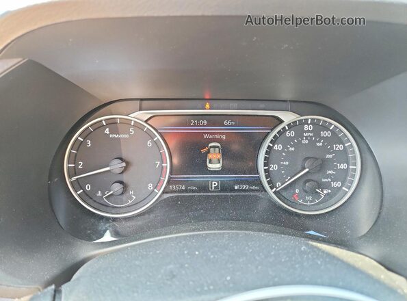 3N1AB8DV1SY314397 2025 NISSAN SENTRA White Vista del cuadro de instrumentos