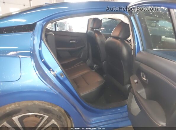 3N1AB8DV2MY203490 2021 NISSAN SENTRA Синий Вид наклейки с VIN-кодом