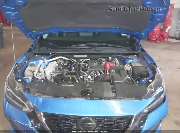 3N1AB8DV2MY203490 2021 NISSAN SENTRA Синий Вид сзади