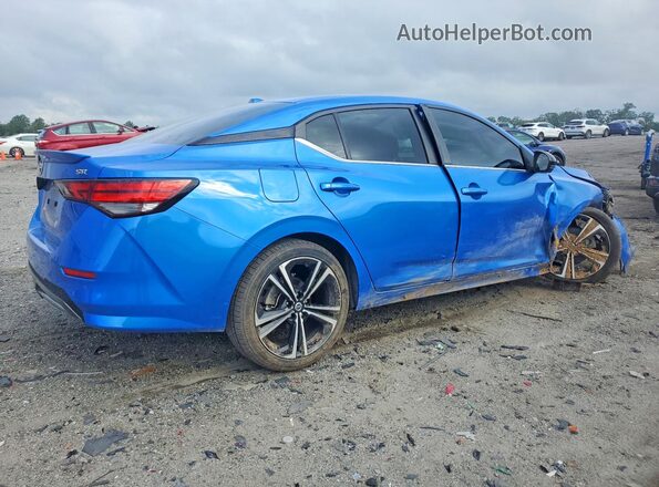 3N1AB8DV2MY209368 2021 NISSAN SENTRA Blue Հետևի աջ