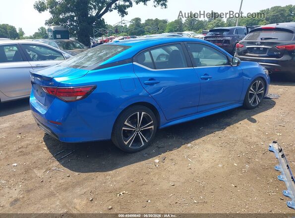 3N1AB8DV2MY304805 2021 NISSAN SENTRA Blue უკანა მარჯვენა