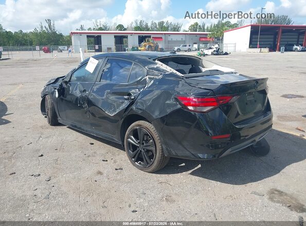 3N1AB8DV2MY331759 2021 NISSAN SENTRA Black Tył lewy