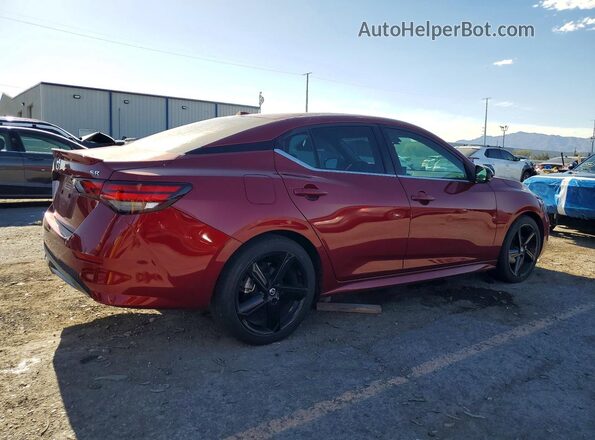 3N1AB8DV2NY230769 2022 NISSAN SENTRA Red Rear right