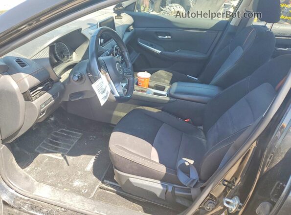 3N1AB8DV2PY251754 2023 NISSAN SENTRA Черный Вид салона спереди