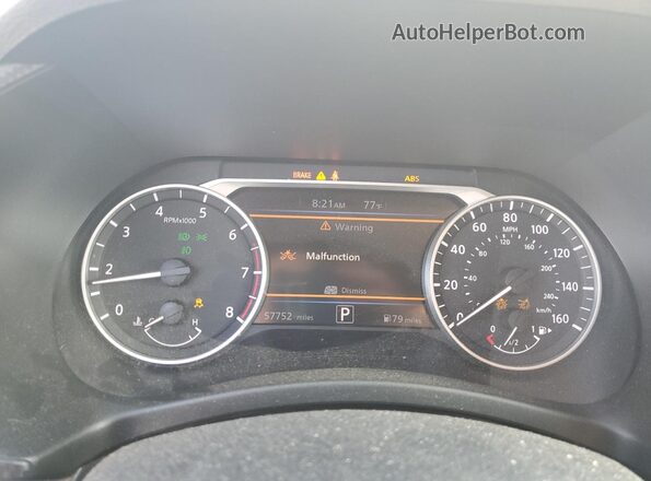 3N1AB8DV2PY270448 2023 NISSAN SENTRA White ხელსაწყოთა პანელის ხედი