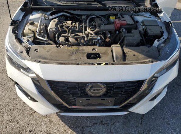 3N1AB8DV2PY270448 2023 NISSAN SENTRA White უკანა სალონის ხედი