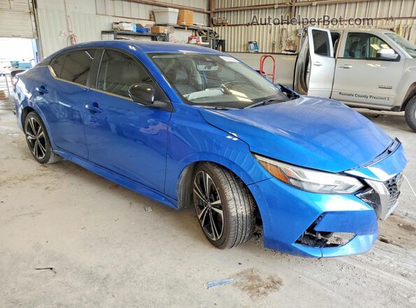 3N1AB8DV2PY314464 2023 NISSAN SENTRA Blue Przód prawy