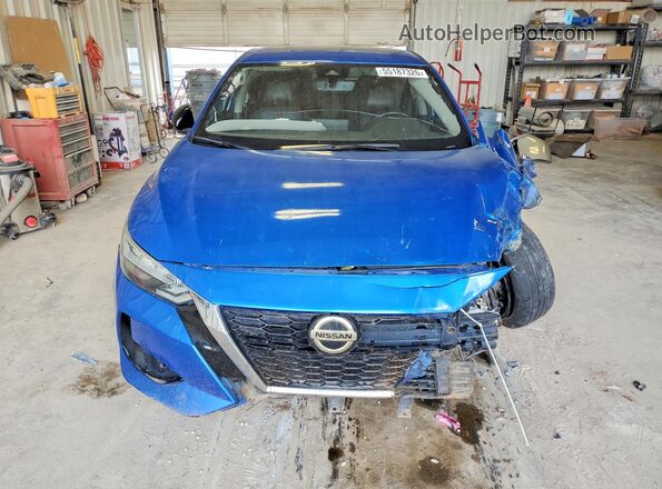 3N1AB8DV2PY314464 2023 NISSAN SENTRA Blue Widok z przodu