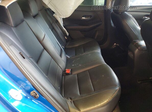 3N1AB8DV2PY314464 2023 NISSAN SENTRA Blue Widok tylnych siedzeń