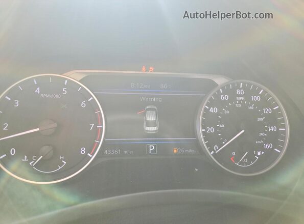 3N1AB8DV2RY237498 2024 NISSAN SENTRA Orange ხელსაწყოთა პანელის ხედი