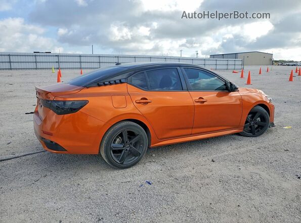 3N1AB8DV2RY237498 2024 NISSAN SENTRA Orange უკანა მარჯვენა