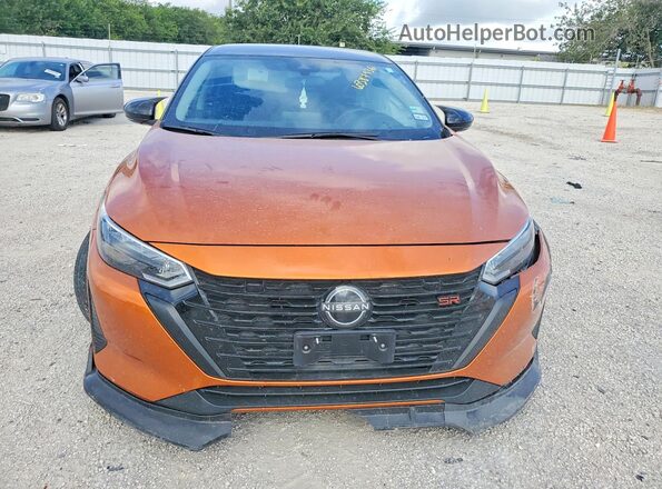 3N1AB8DV2RY237498 2024 NISSAN SENTRA Orange წინა ხედი