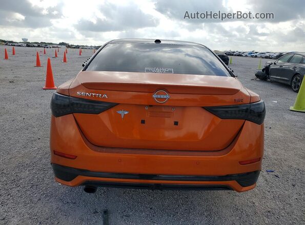 3N1AB8DV2RY237498 2024 NISSAN SENTRA Orange უკანა ხედი