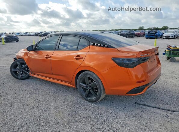 3N1AB8DV2RY237498 2024 NISSAN SENTRA Orange უკანა მარცხენა