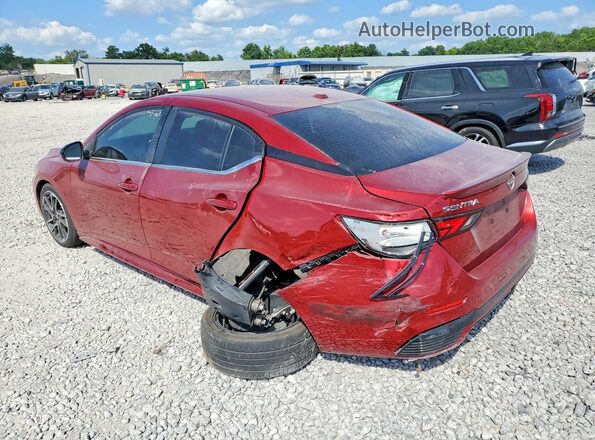 3N1AB8DV2RY363974 2024 NISSAN SENTRA Red Հետևի ձախ