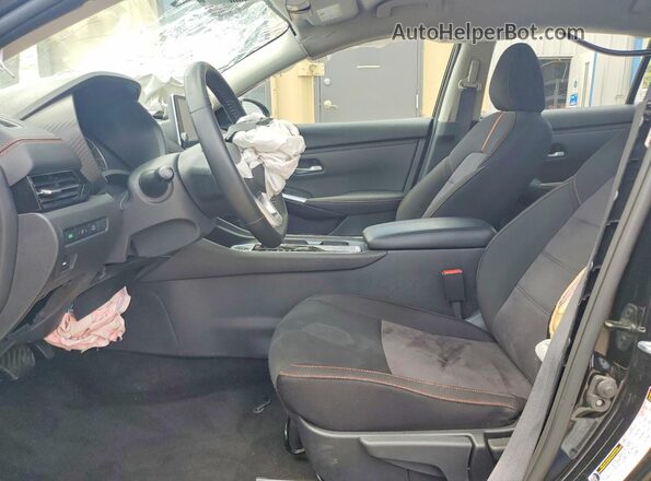 3N1AB8DV2SY321603 2025 NISSAN SENTRA Black Vista interior delantera