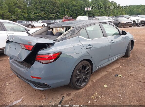 3N1AB8DV2SY345738 2025 NISSAN SENTRA Blue Հետևի աջ