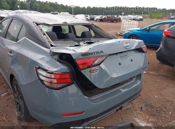 3N1AB8DV2SY345738 2025 NISSAN SENTRA Blue Դիմացի տեսք